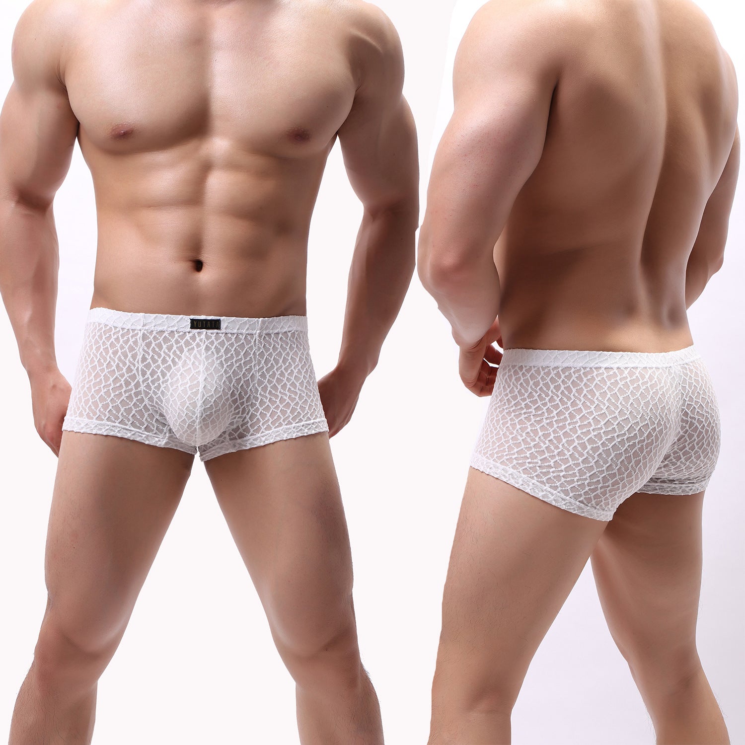 B 179 LACE BOXER