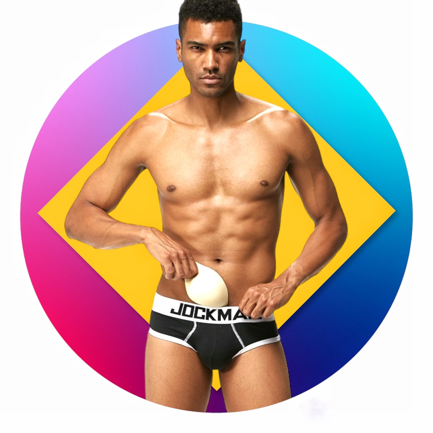 JM3D JOCKMAIL PUSH UP SLIP