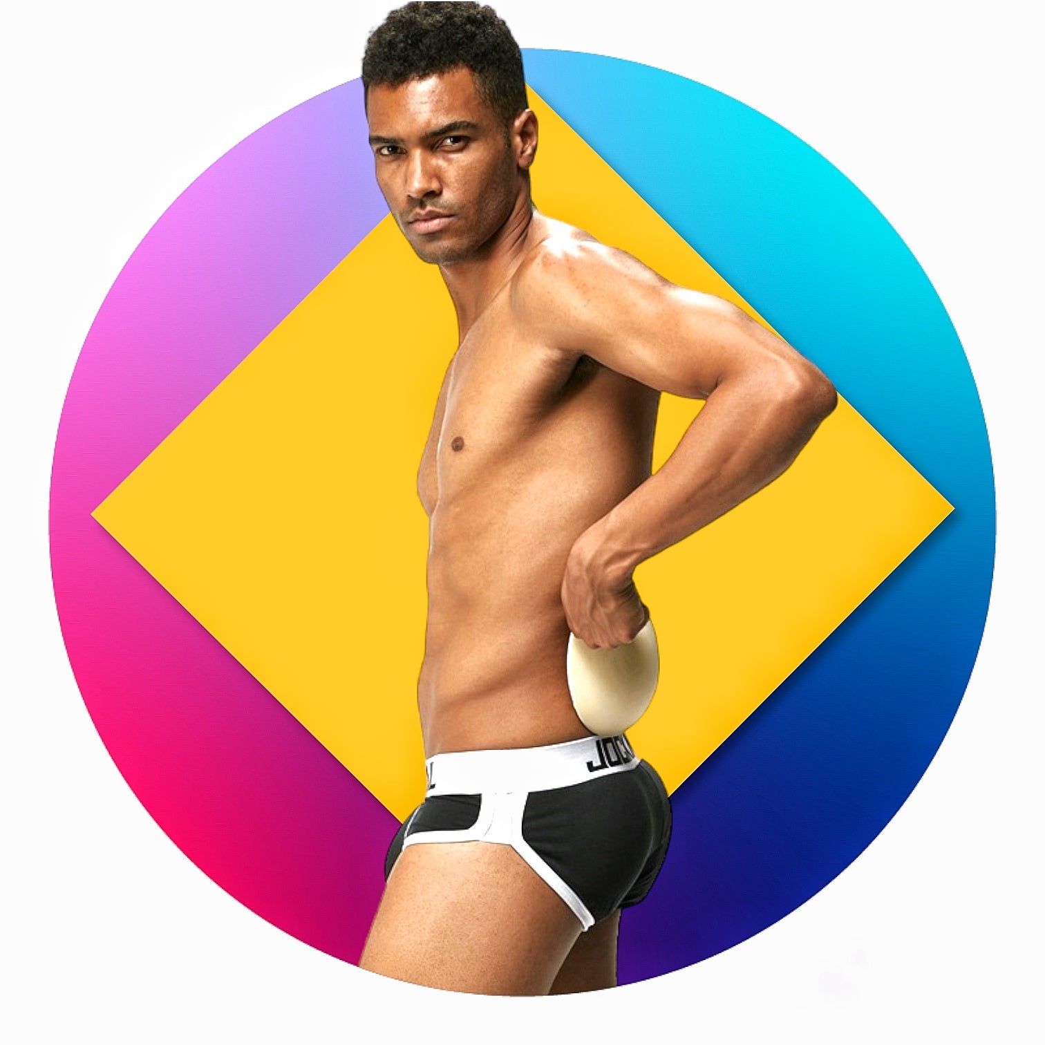 JM3D JOCKMAIL PUSH UP SLIP