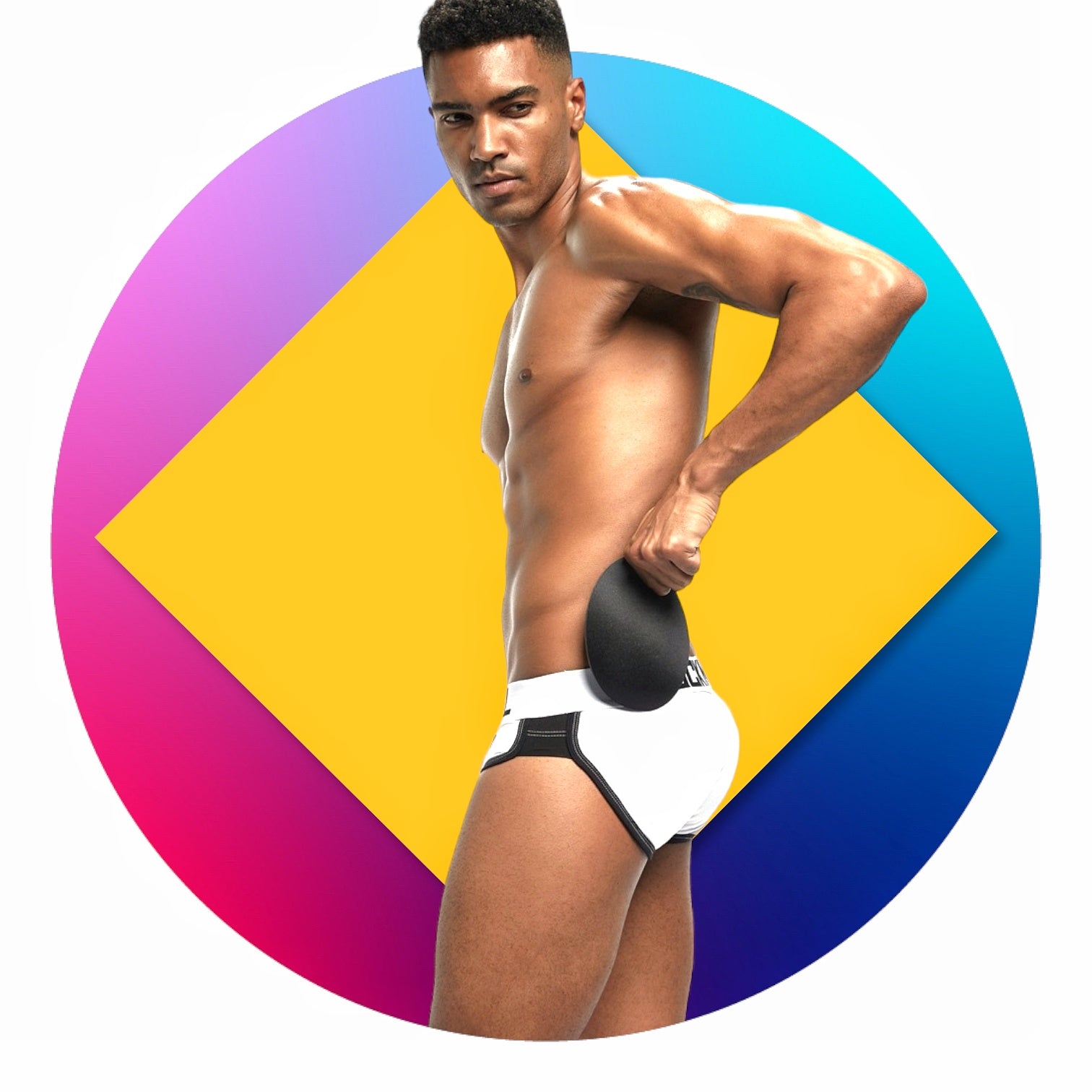 JM3D JOCKMAIL PUSH UP SLIP